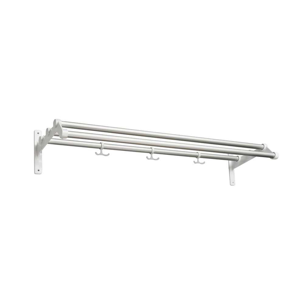 Essem Design Nostalgi 291 hat shelf Aluminium, white