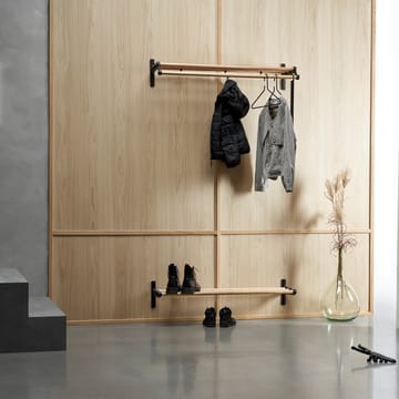 Nostalgi 291 hat shelf - Birch, aluminium  - Essem Design