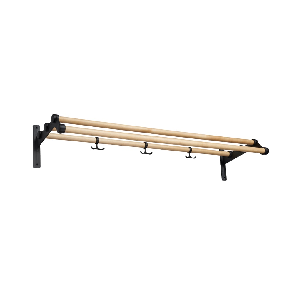 Essem Design Nostalgi 291 hat shelf Birch, black