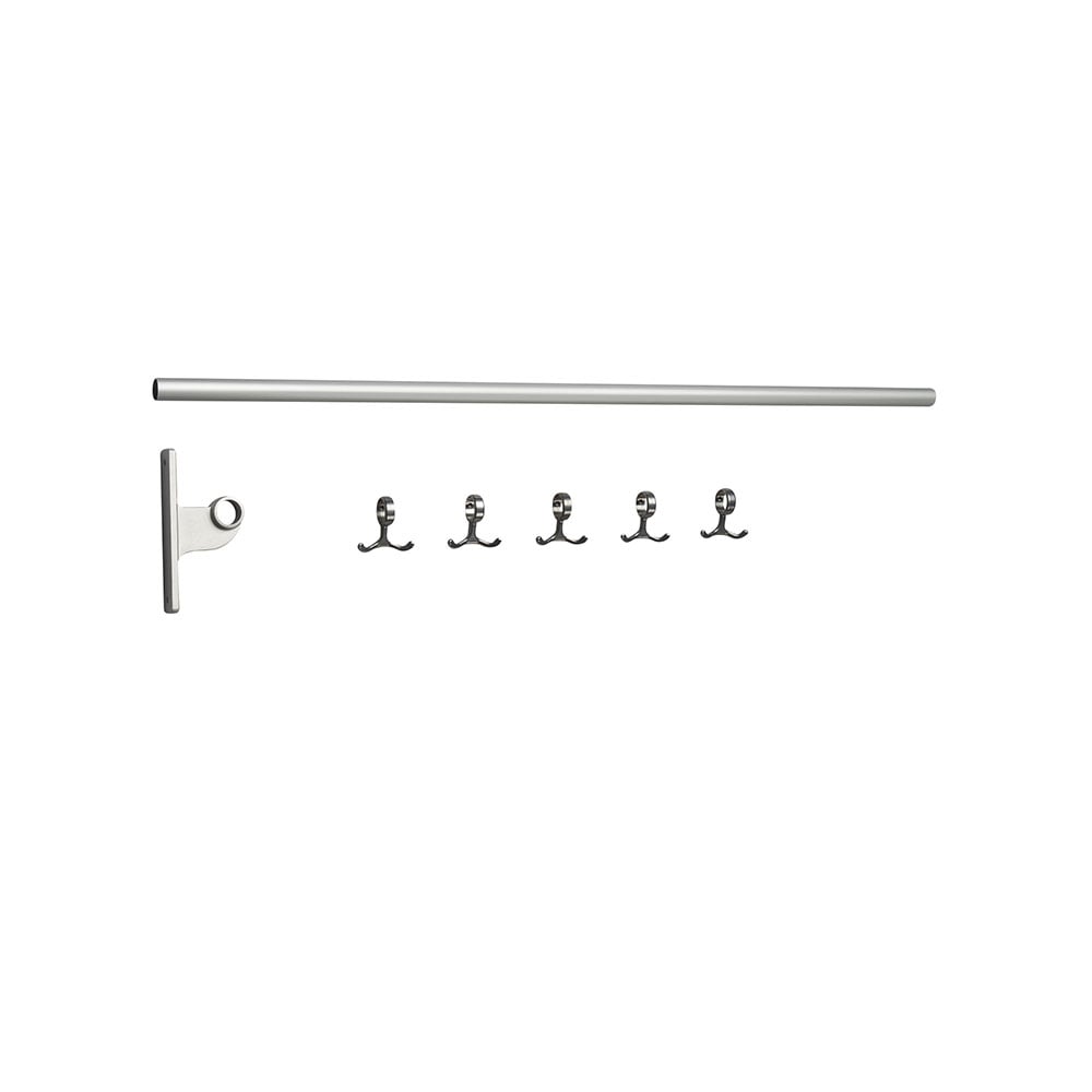 Essem Design Nostalgi add-on Hook rack Aluminium, aluminium stand