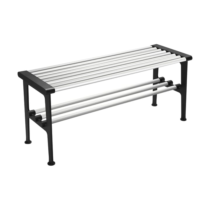 Nostalgi bench 100 cm, Aluminium-black Essem Design