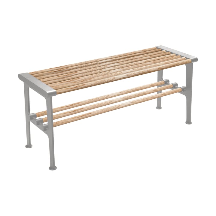 Nostalgi bench 100 cm - Ash-aluminium - Essem Design