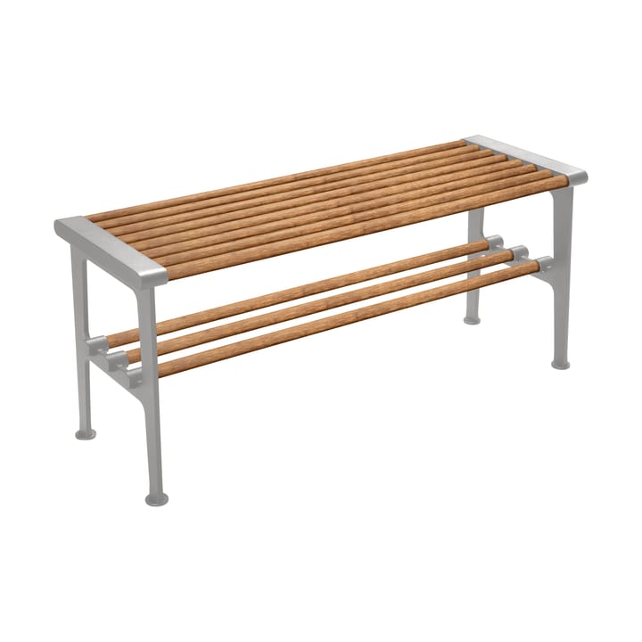 Nostalgi bench 100 cm, Bamboo-aluminium Essem Design