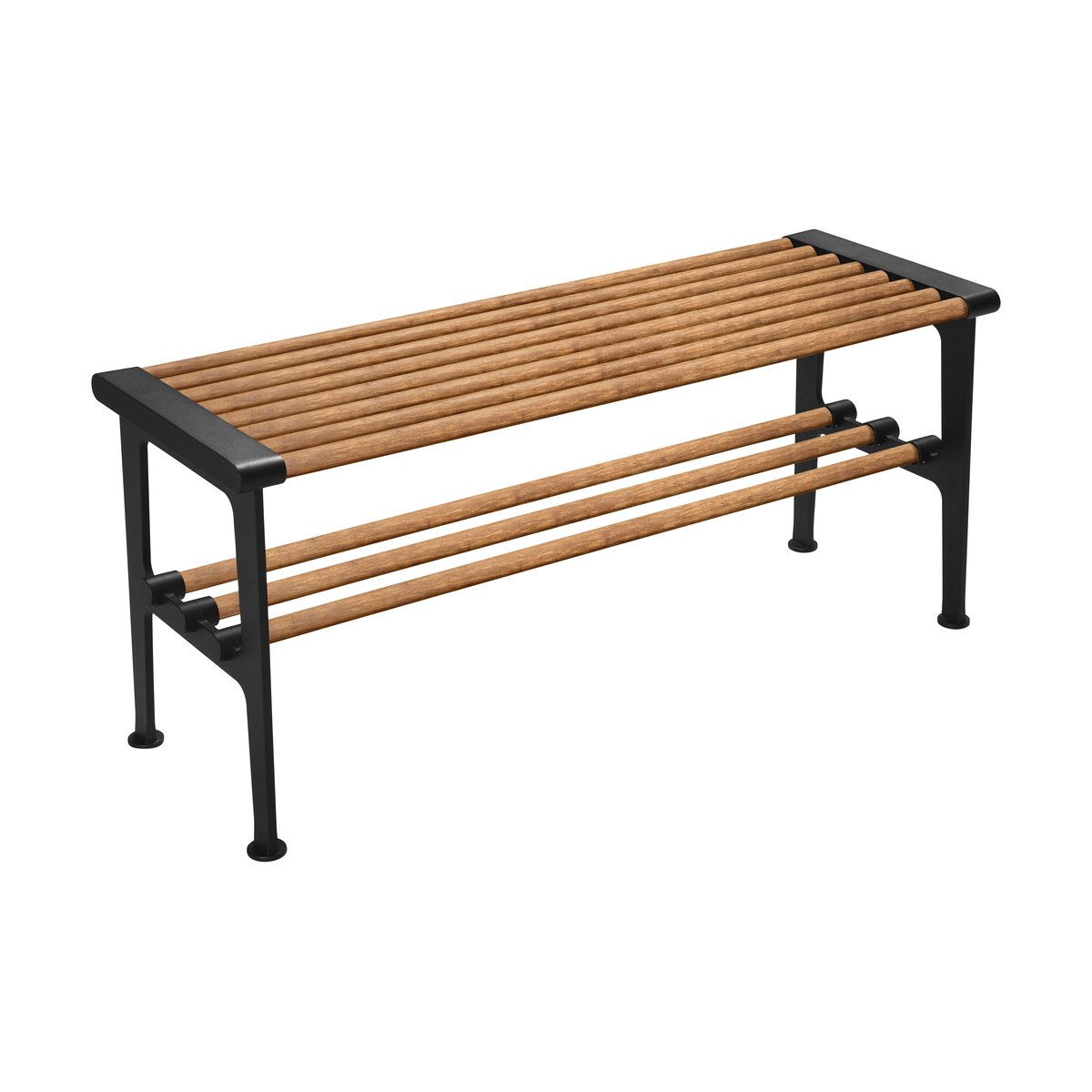 Essem Design Nostalgi bench 100 cm Bamboo-black