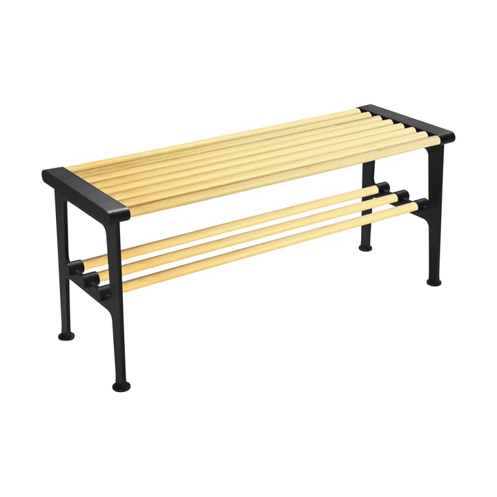 Nostalgi bench 100 cm - Birch-black - Essem Design