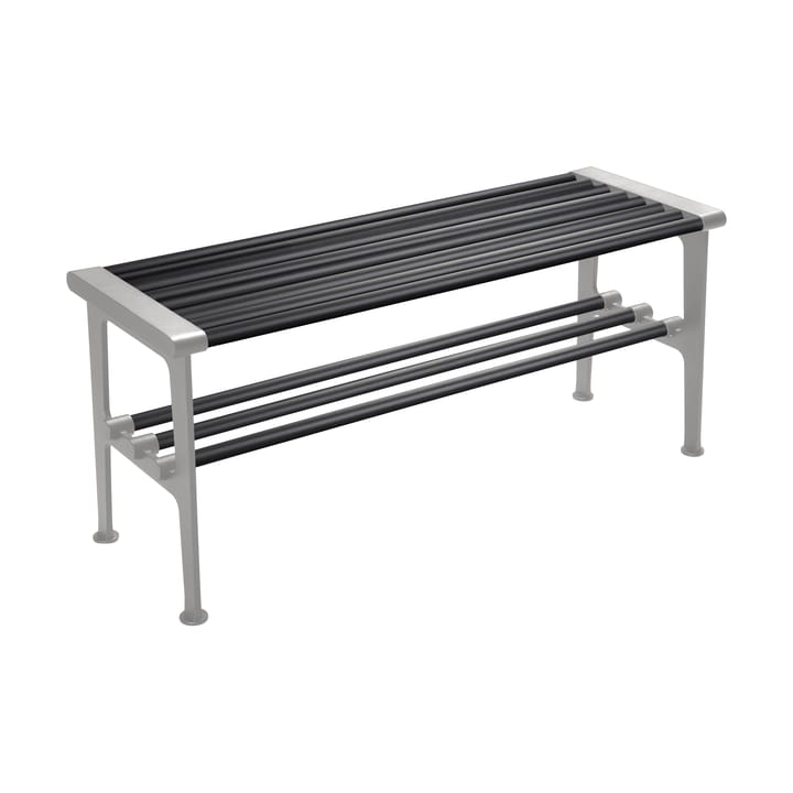 Nostalgi bench 100 cm, Black-aluminium Essem Design