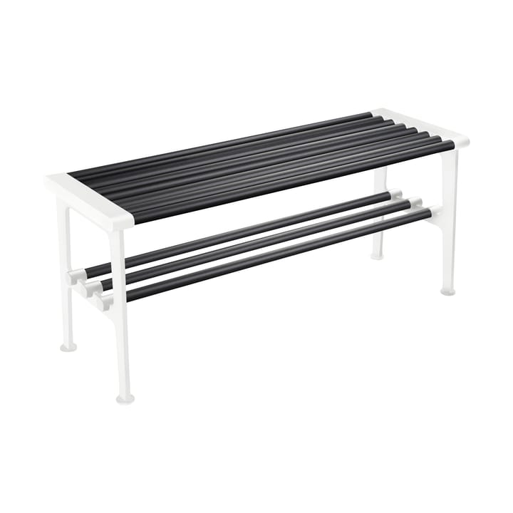 Nostalgi bench 100 cm - Black-white - Essem Design