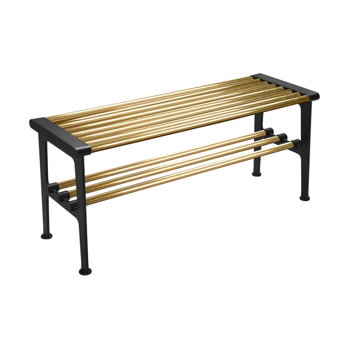 Nostalgi bench 100 cm - Brass-black - Essem Design