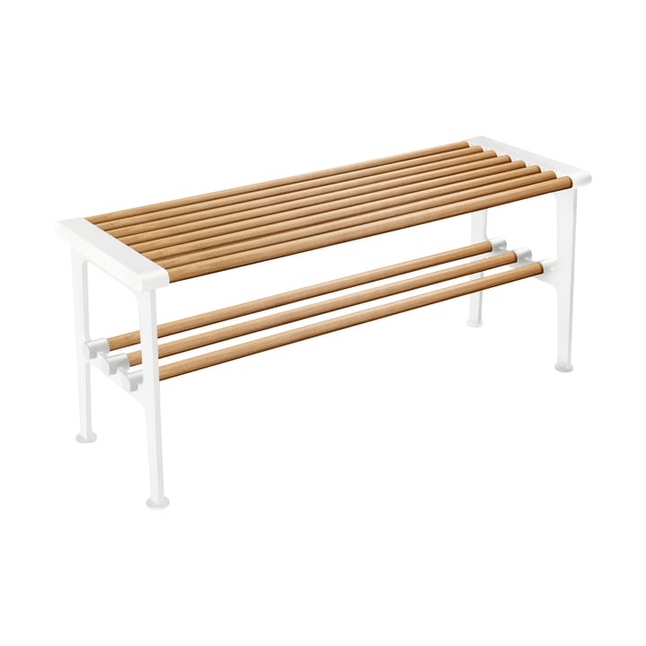 Nostalgi bench 100 cm, Oak-white Essem Design