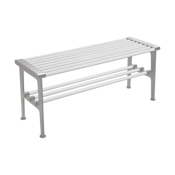 Nostalgi bench 100 cm, White-aluminium Essem Design