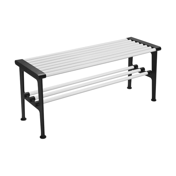 Nostalgi bench 100 cm - White-black - Essem Design