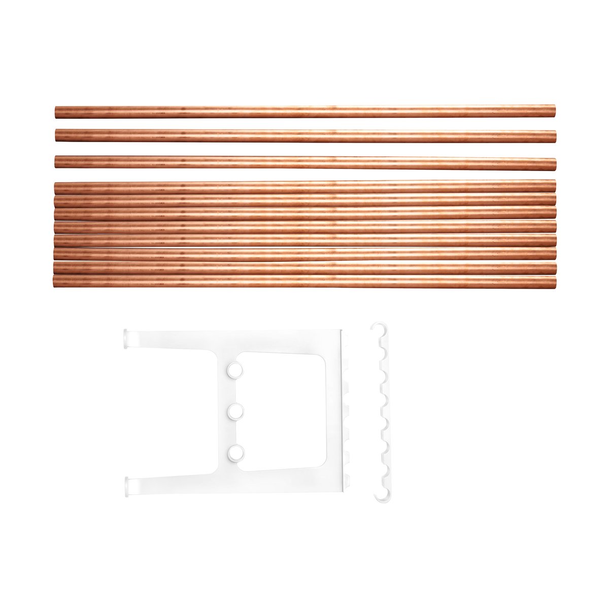 Essem Design Nostalgi bench extension 100 cm Copper-white