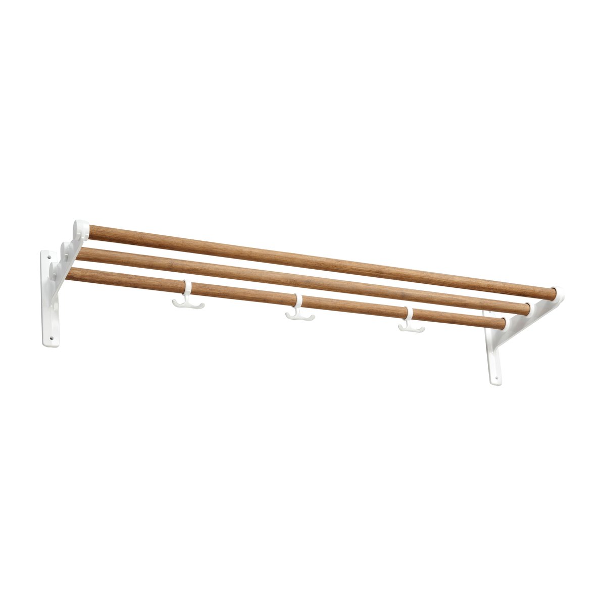 Essem Design Nostalgi hat shelf/ shoe shelf Bambu-white