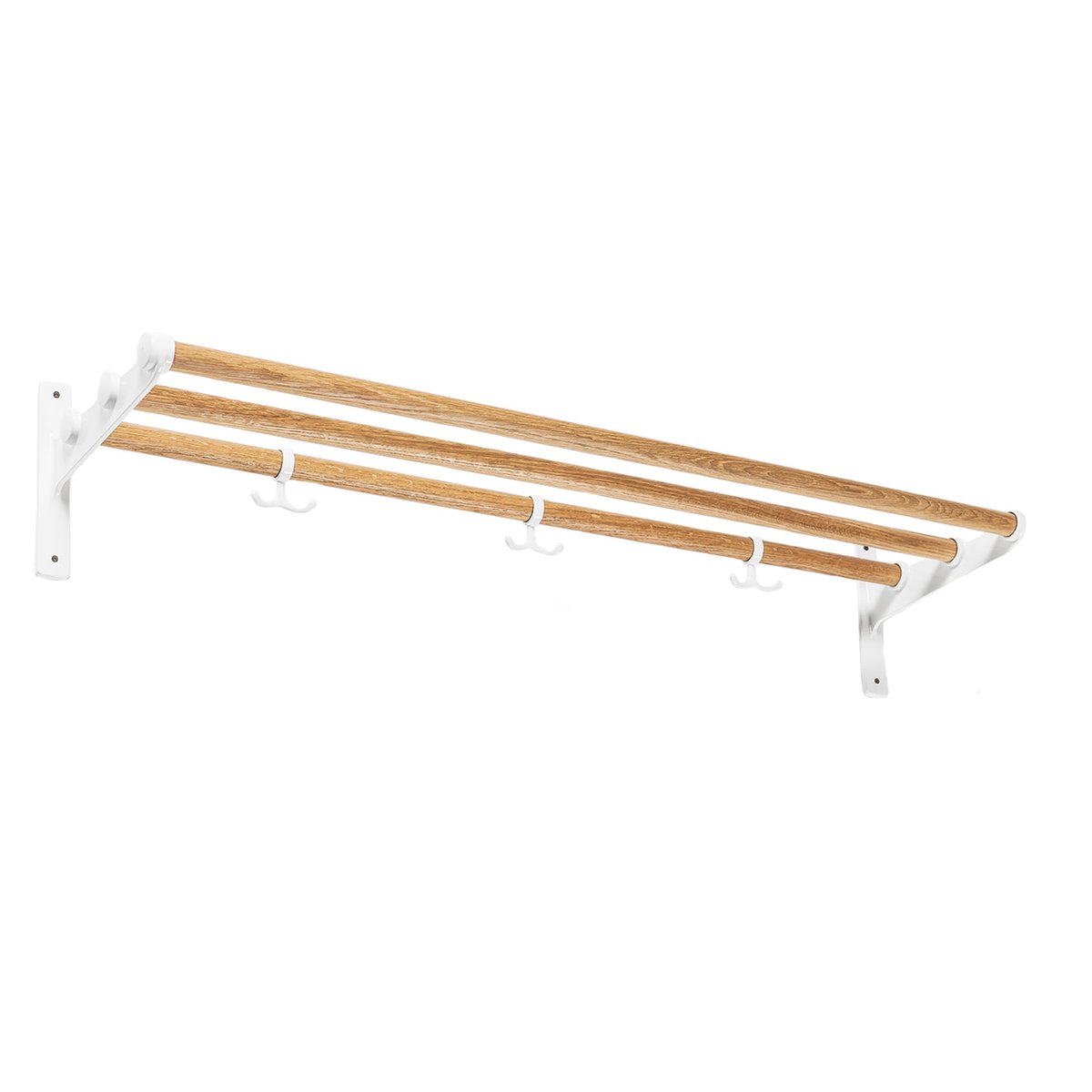 Essem Design Nostalgi hat shelf/ shoe shelf oak, white