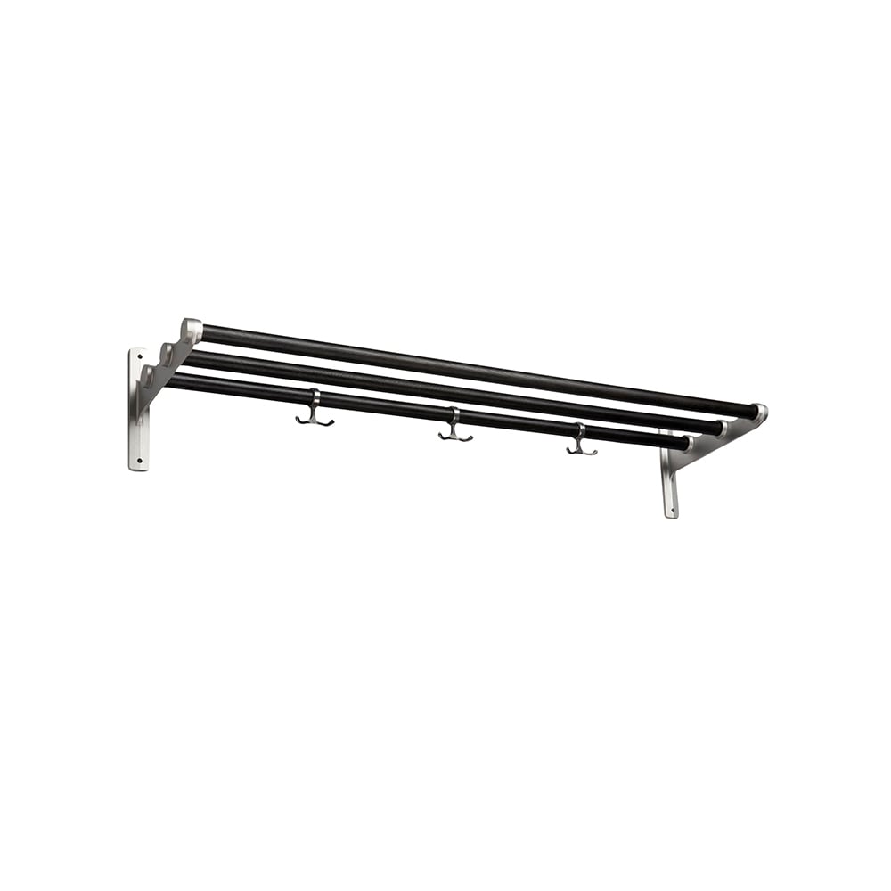 Essem Design Nostalgi Shoe or hat shelf Black, aluminium stand