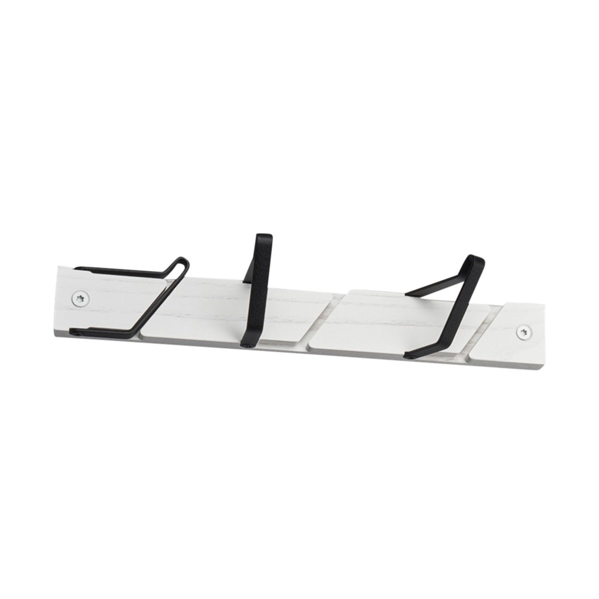 Essem Design Tamburin coat hook 31.5 cm White-black