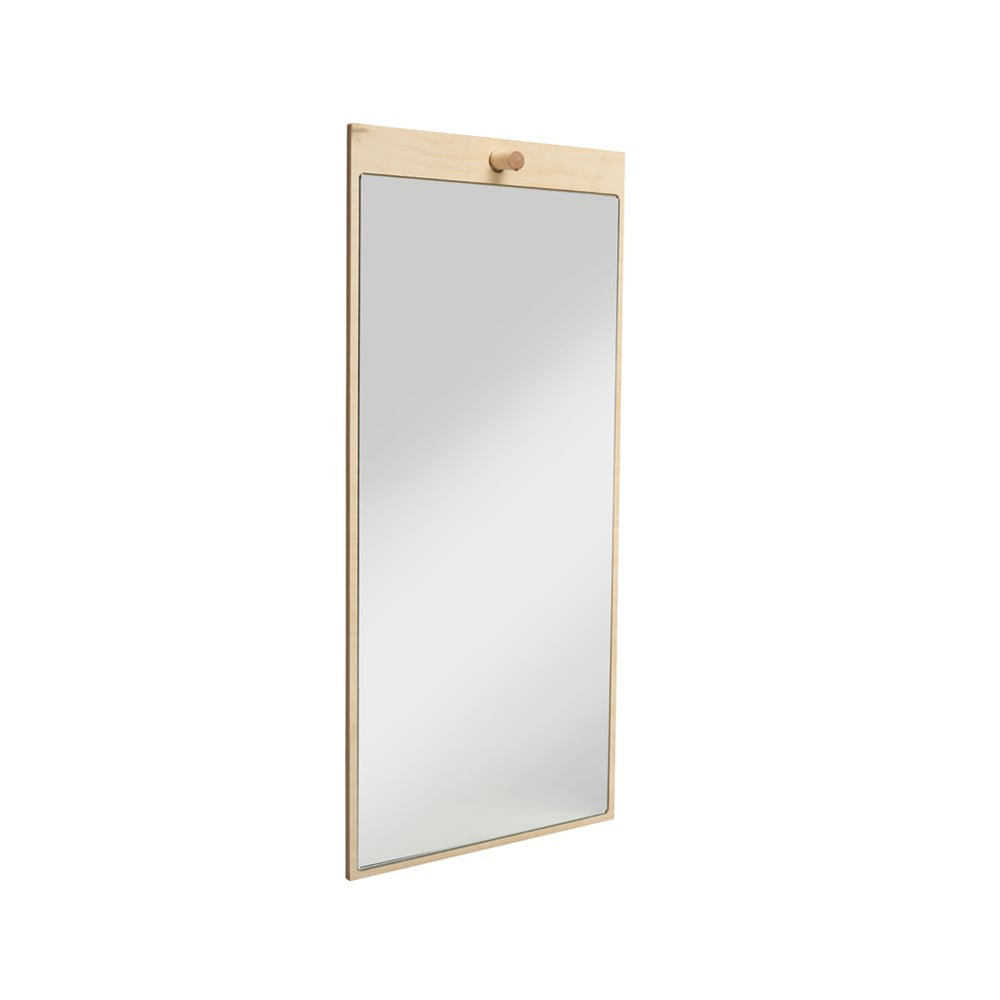 Essem Design Tillbakablick rectangular mirror Birch