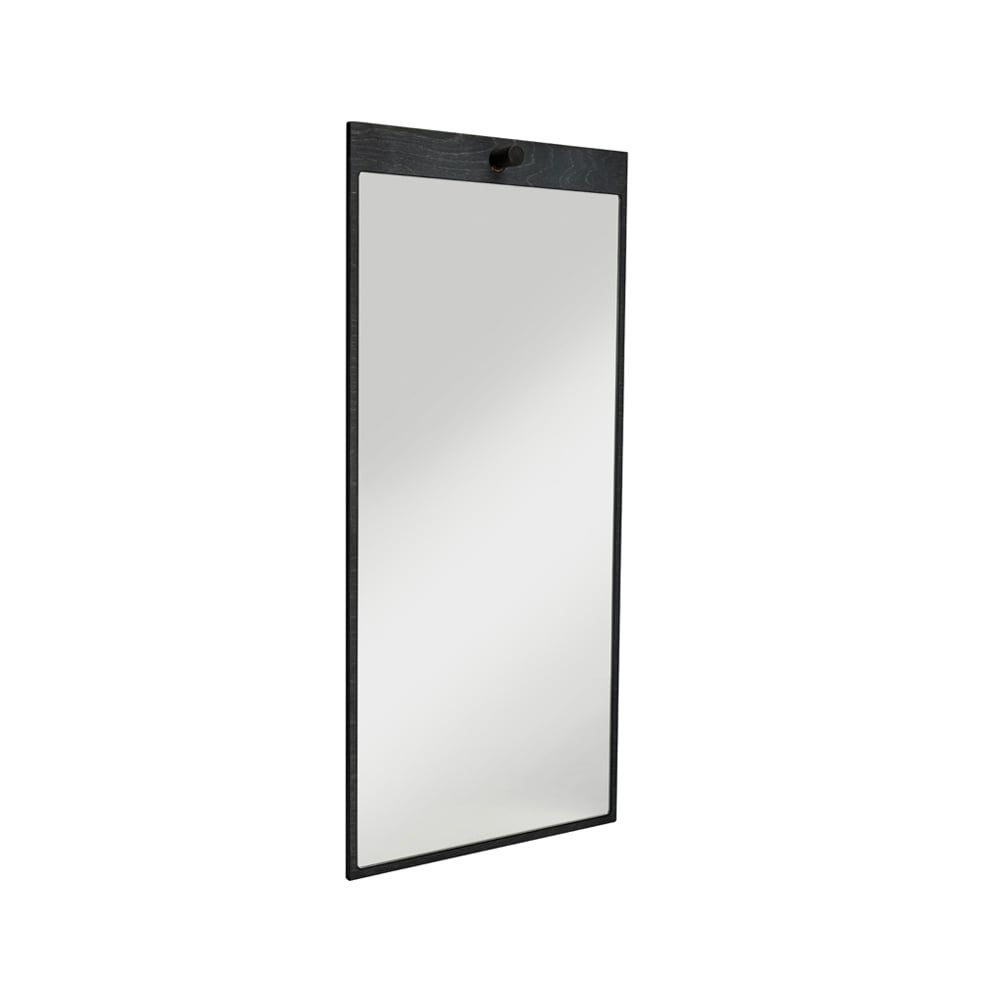 Essem Design Tillbakablick rectangular mirror Black