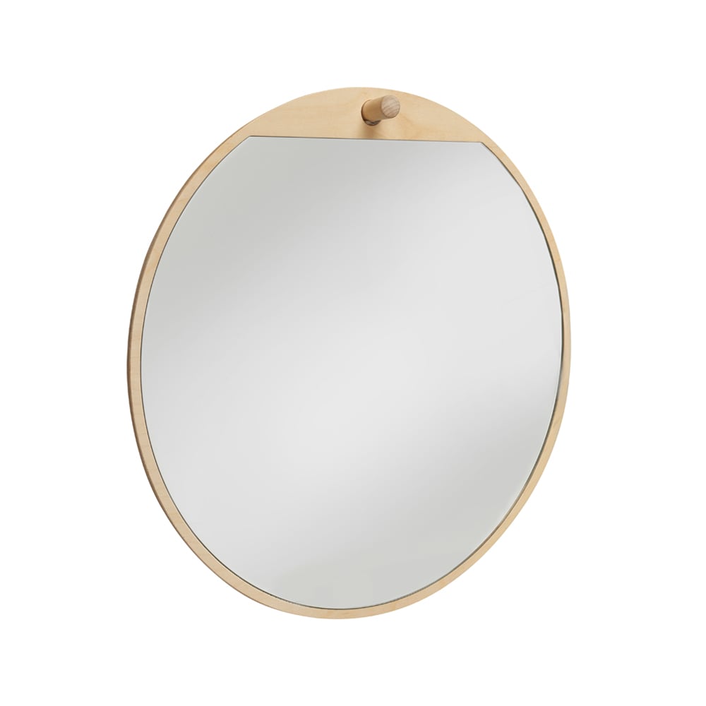 Essem Design Tillbakablick round mirror Birch