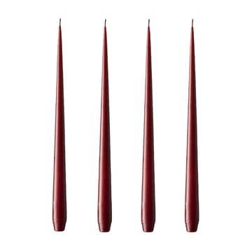 ester & erik candle 4-pack wine red - matte - ester & erik