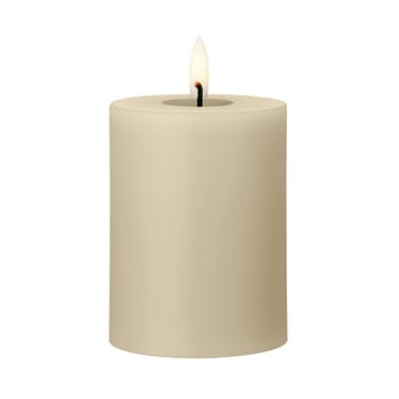 ester & erik pillar candle LED Ø7.5x10 cm - 14 Pale ginger - ester & erik