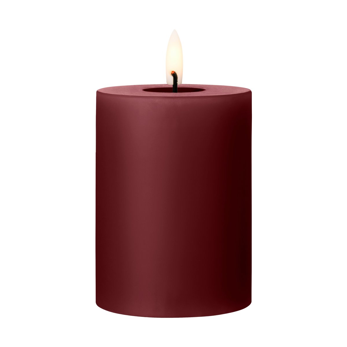 ester & erik ester & erik pillar candle LED Ø7.5x10 cm 44/2 Deep Wine