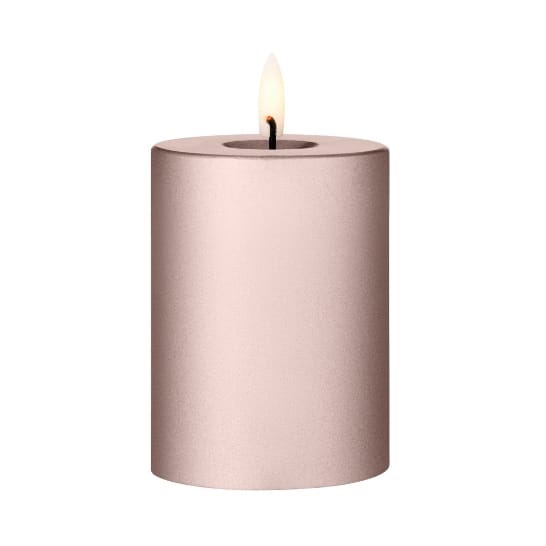 ester & erik pillar candle LED Ø7.5x10 cm, 94 Champagne Metallic ester & erik