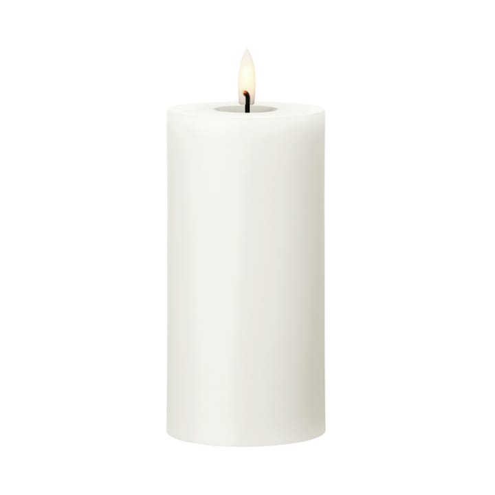 ester & erik pillar candle LED Ø7.5x15 cm - 10 Silky - Ester & erik