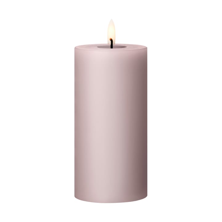 ester & erik pillar candle LED Ø7.5x15 cm, 52 Soft Rose ester & erik