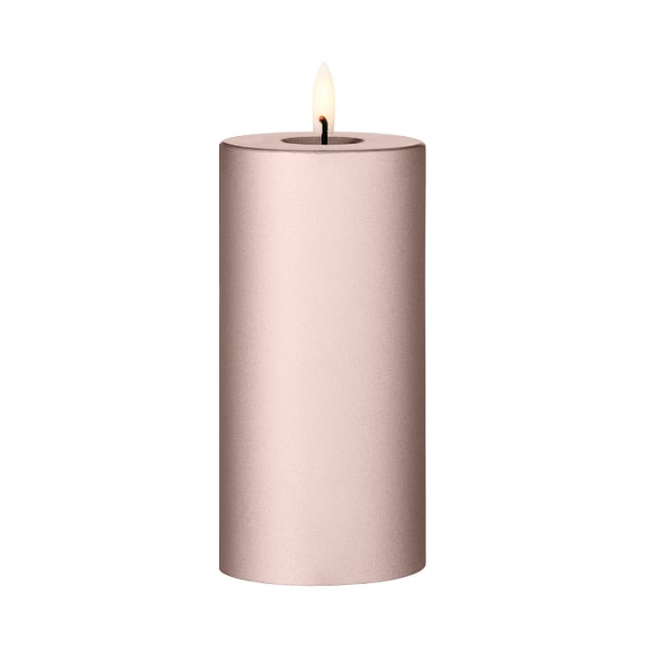 ester & erik pillar candle LED Ø7.5x15 cm, 94 Champagne Metallic ester & erik