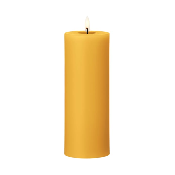 ester & erik pillar candle LED Ø7.5x20 cm - 85 Mango - Ester & erik