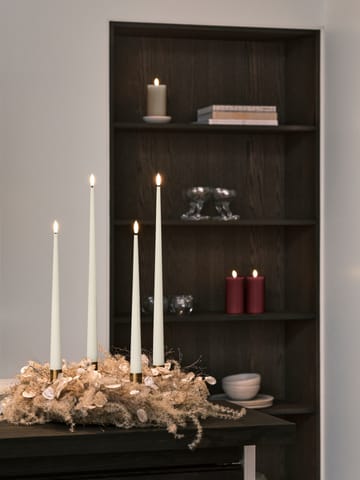 ester & erik taper candle LED 30 cm 2-pack - 06 Ivory - ester & erik