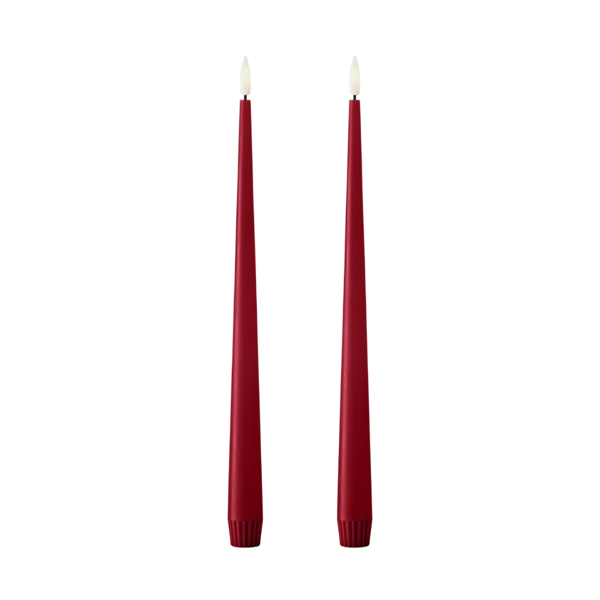 ester & erik ester & erik taper candle LED 30 cm 2-pack 36 Winter Berry