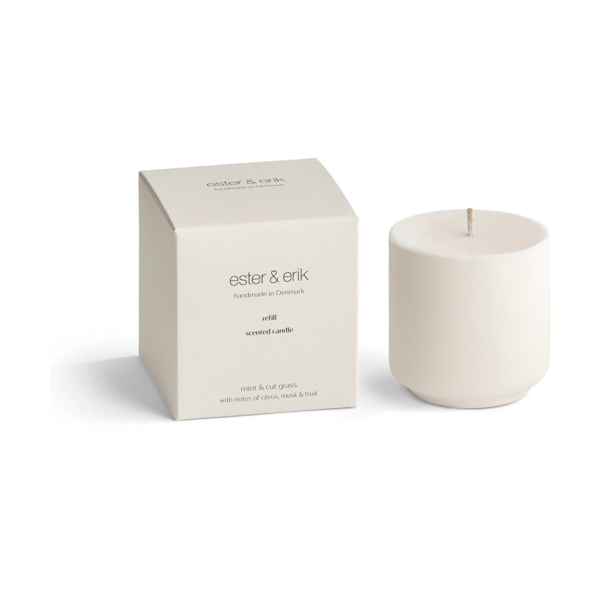 ester & erik Refill ester & erik scented candles Mint & cut grass