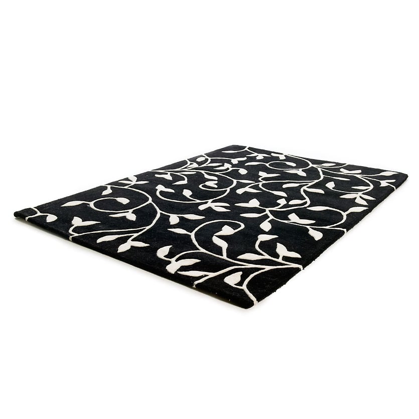 Etol Design Grow rug black-white 140x200 cm