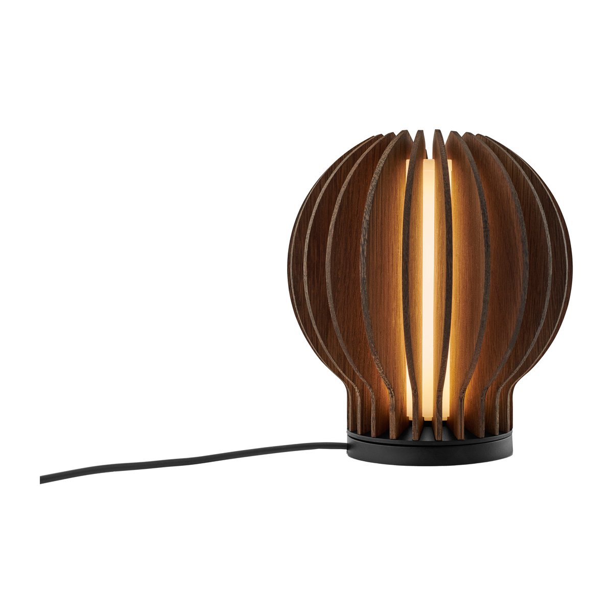 Eva Solo Eva Solo Radiant LED chargable lamp - round Smoked oak