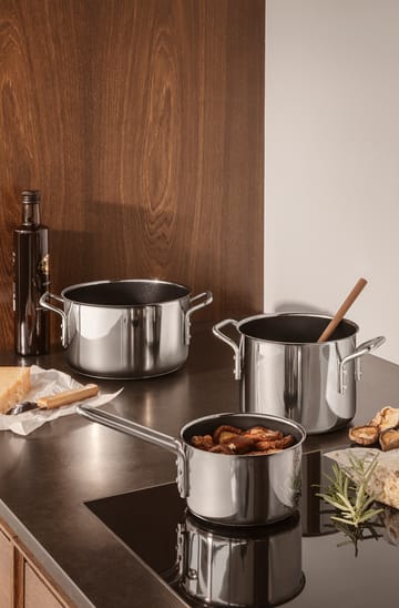 Eva Trio Stainless Steel Slip-Let ceramic saucepan - 1.1 L - Eva Solo