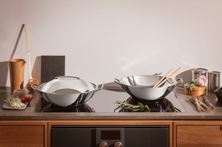 Eva Trio Stainless Steel wok - 5 L - Eva Solo