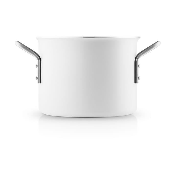 Eva Trio White Line Slip-Let ceramic pot - 2.5 L - Eva Solo