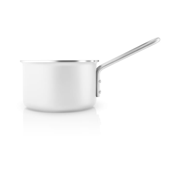 Eva Trio White Line Slip-Let ceramic saucepan - 1.1 L - Eva Solo