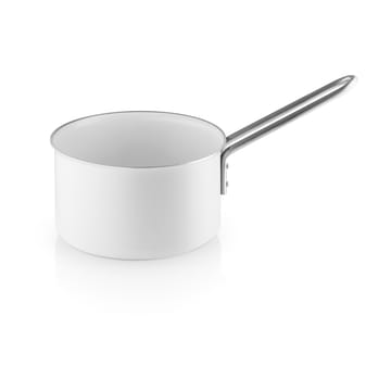 Eva Trio White Line Slip-Let ceramic saucepan - 1.8 L - Eva Solo