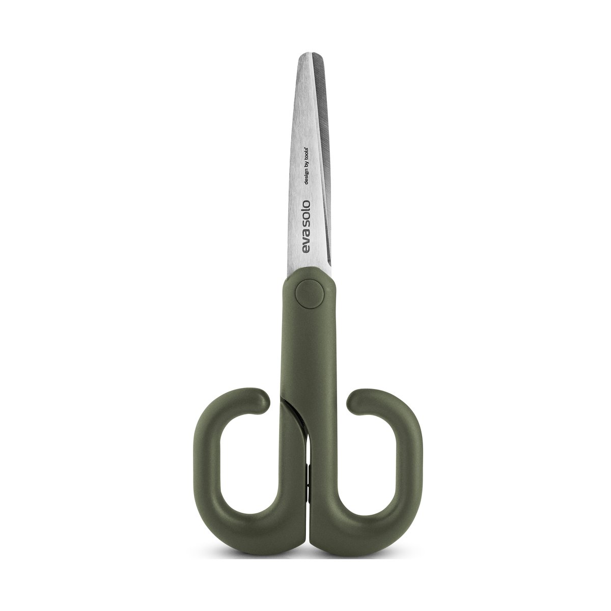 Eva Solo Green Tool rounded scissors 16 cm Green | Scandinavian Design | Scissors | Green