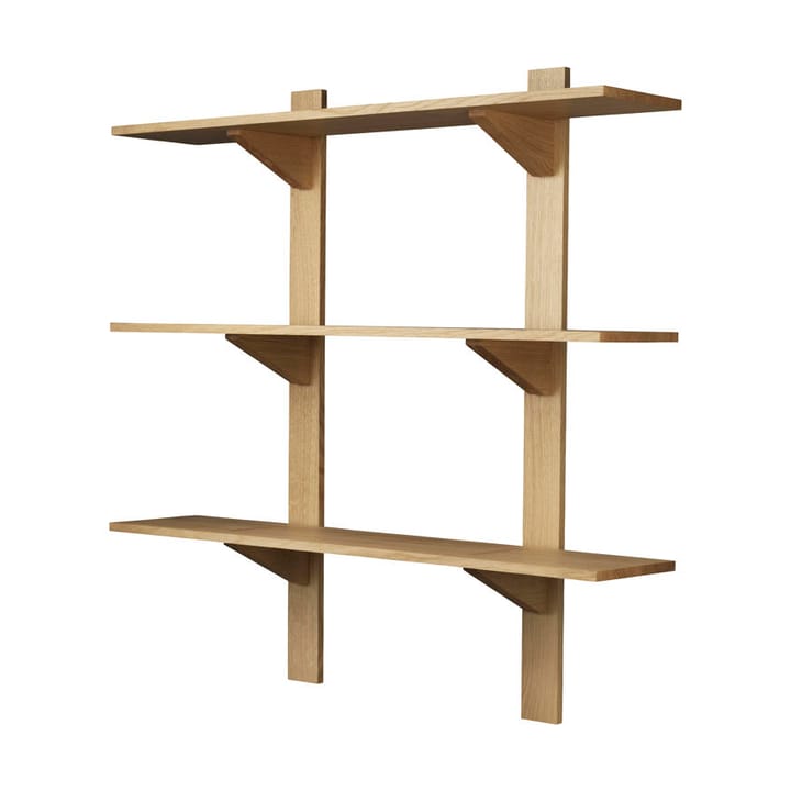 B100 Sorø shelf - 100x100 cm oak nature oiled - FDB Møbler