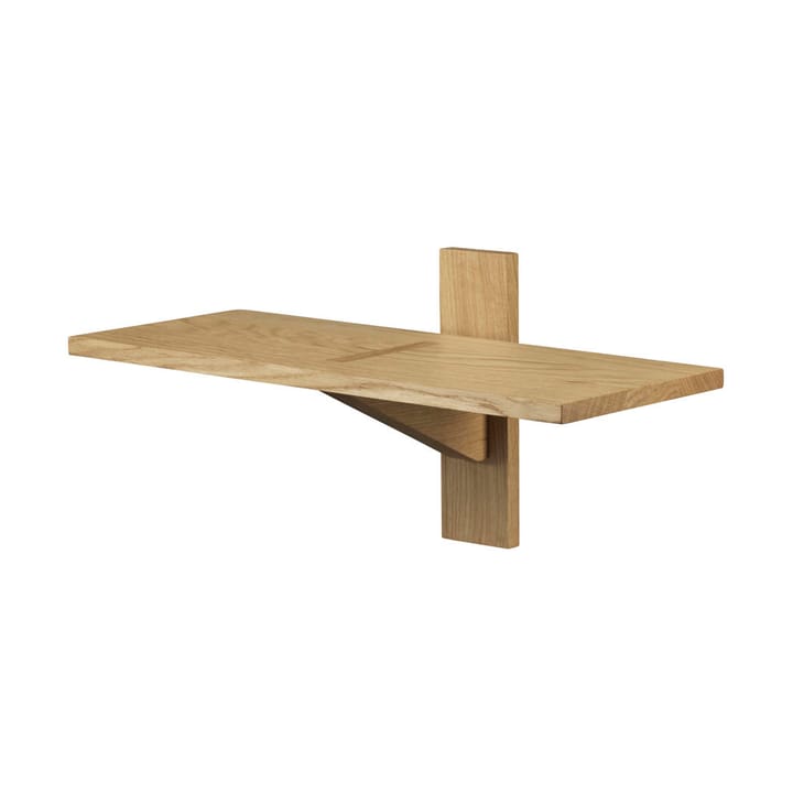 B100 Sorø shelf, 24x50 cm oak nature oiled FDB Møbler