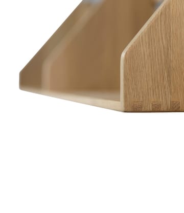 B5 shelf 21x100 cm - Oak nature lacquered - FDB Møbler