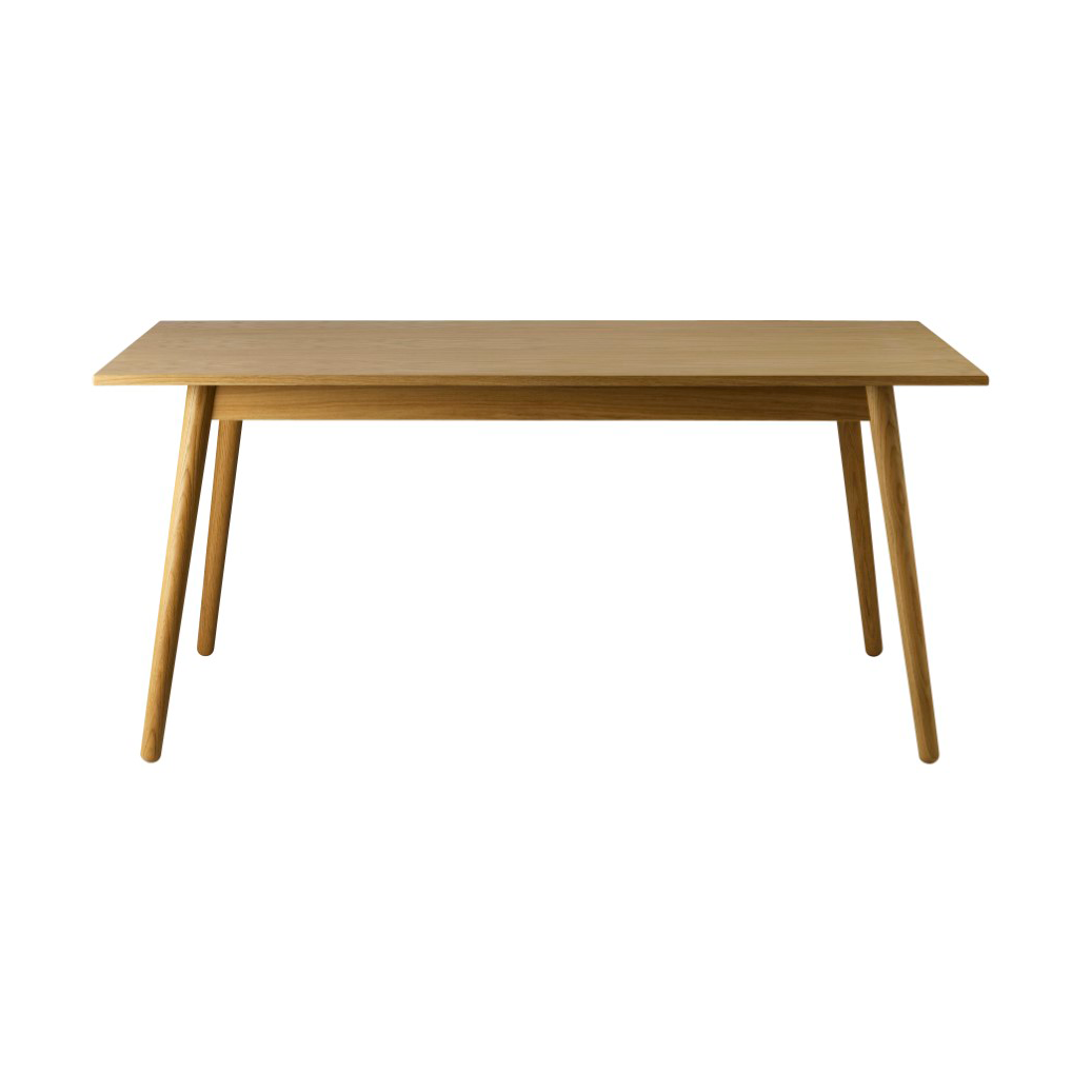 FDB Møbler C35B dining table 82x160 cm Oak nature-oak nature lacquered