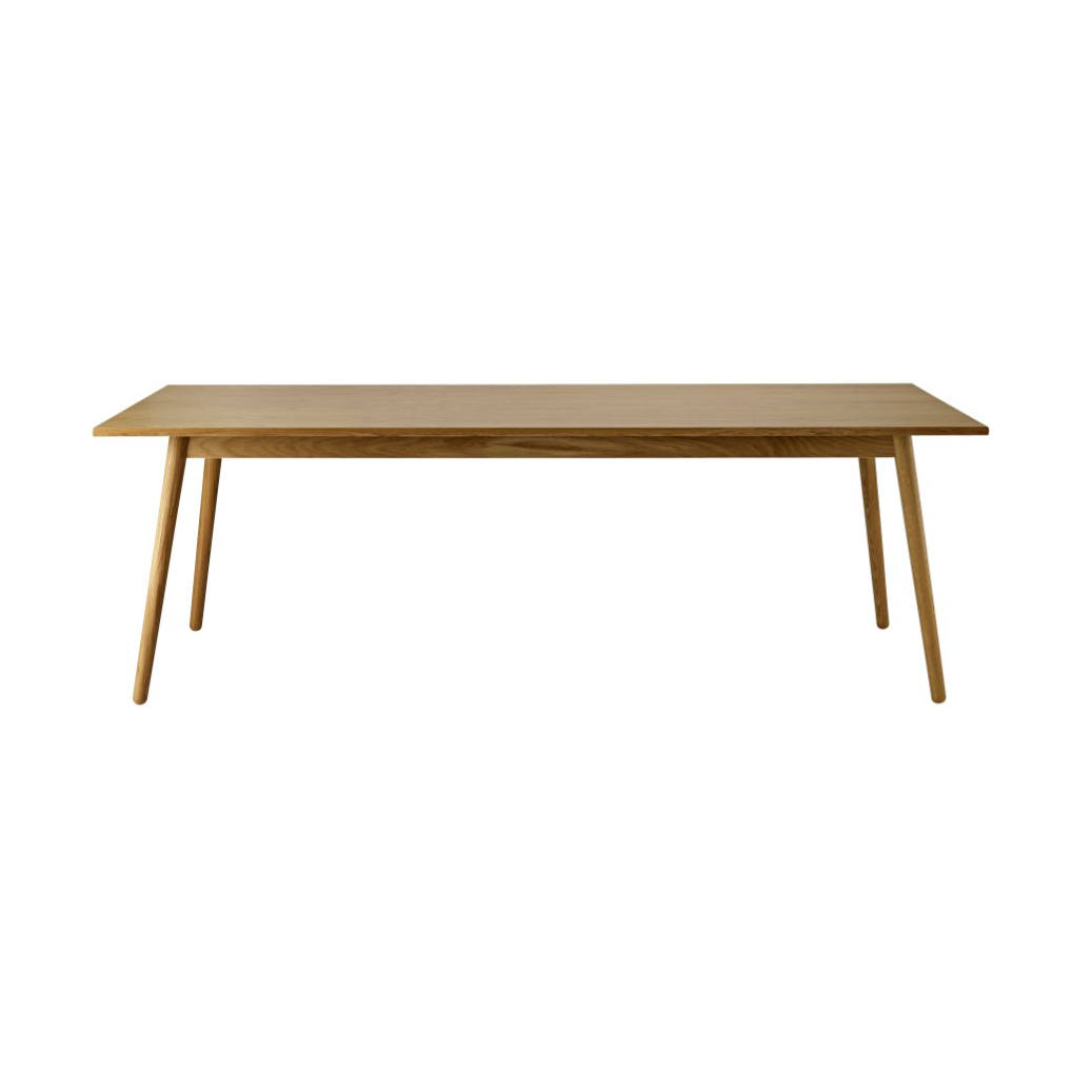 FDB Møbler C35C dining table 95x220 cm Oak nature-oak nature lacquered