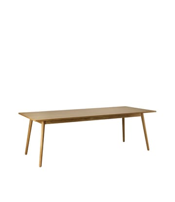 C35C dining table 95x220 cm - Oak nature-oak nature lacquered - FDB Møbler