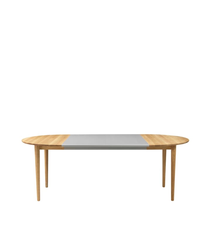 C62E table extension leaf - Grey beech painted - FDB Møbler