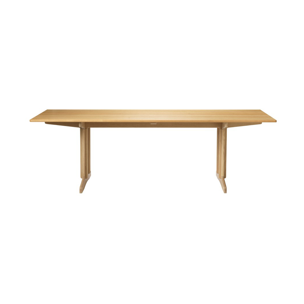 FDB Møbler C64 Shaker dining table 90x220 cm Oak nature lacquered-oak veneer